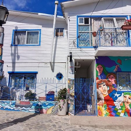 Hostal Destino Bellavista Valparaíso Buitenkant foto