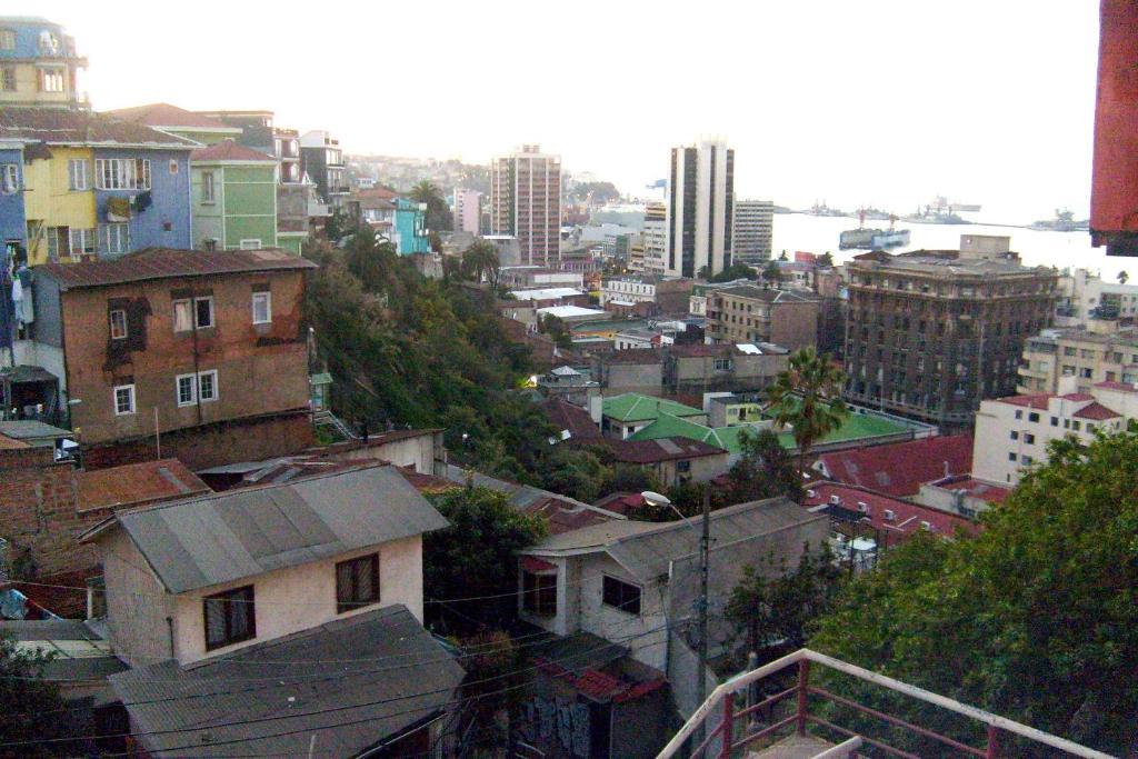 Hostal Destino Bellavista Valparaíso Buitenkant foto