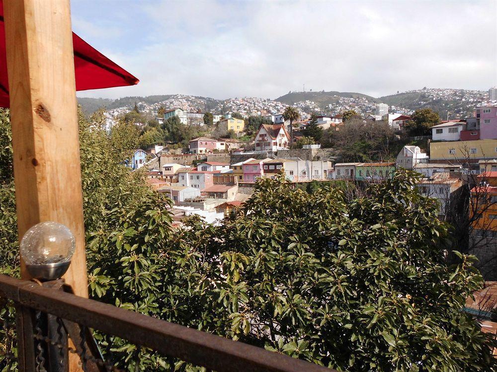 Hostal Destino Bellavista Valparaíso Buitenkant foto