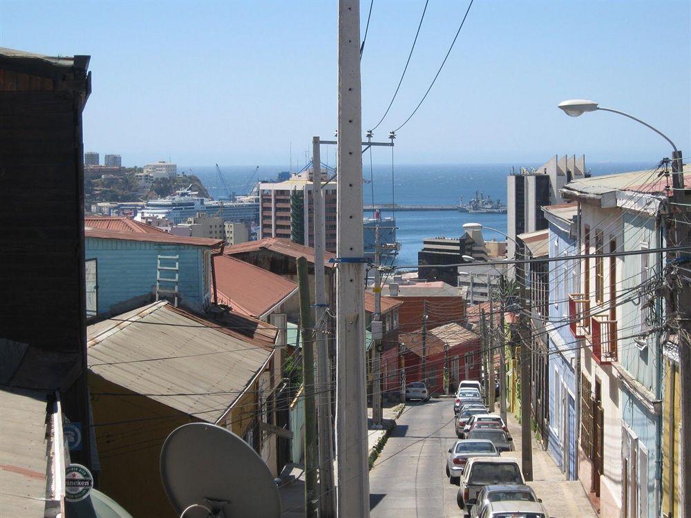 Hostal Destino Bellavista Valparaíso Buitenkant foto