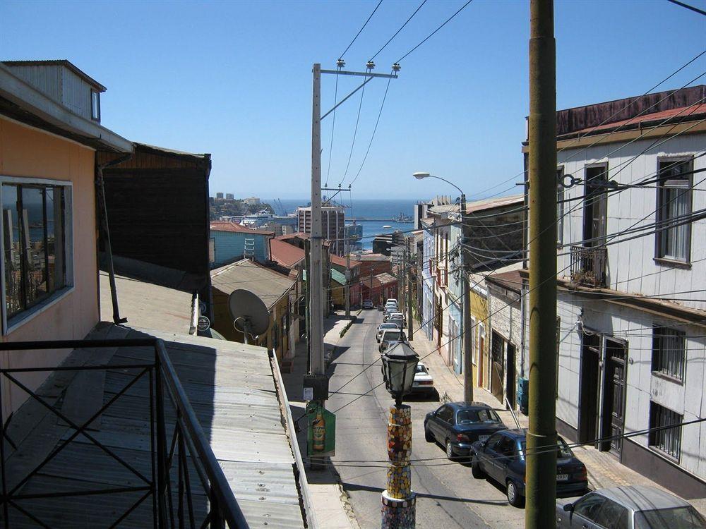 Hostal Destino Bellavista Valparaíso Buitenkant foto