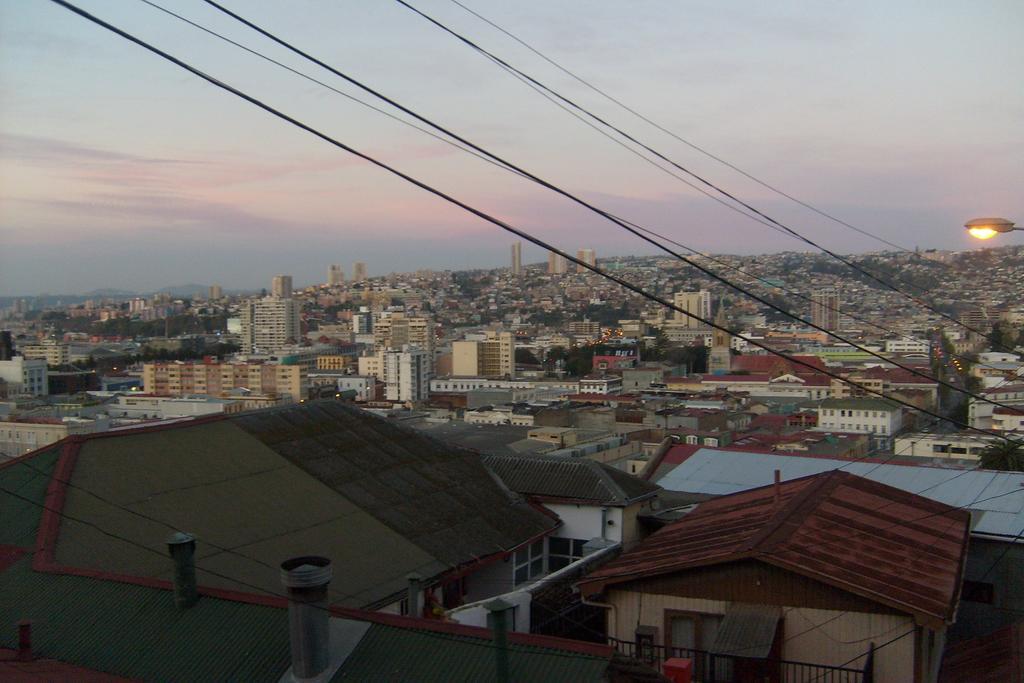 Hostal Destino Bellavista Valparaíso Buitenkant foto